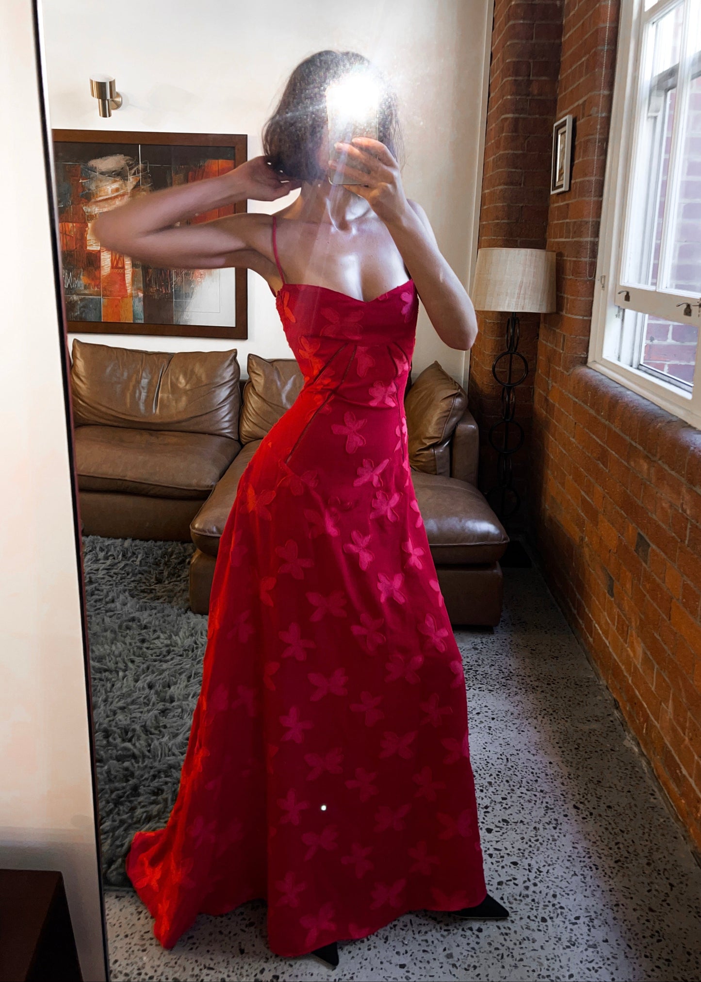 Mallorca Dress - Chilli