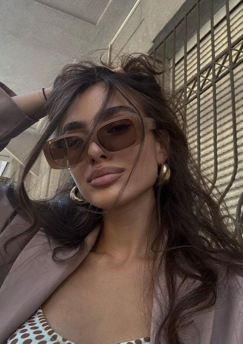 Marcella Sunglasses - Taupe