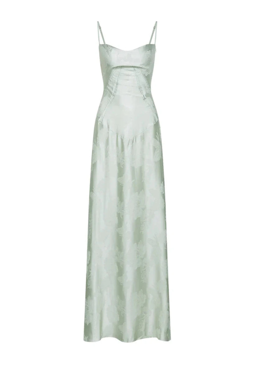 Mallorca Dress - Pistachio