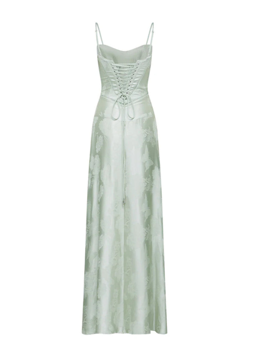 Mallorca Dress - Pistachio