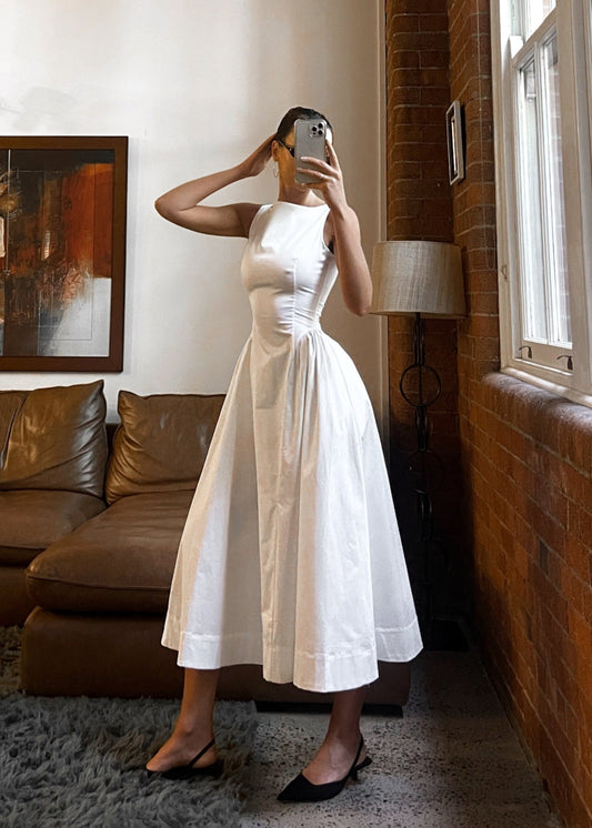 Jacqueline Dress - White