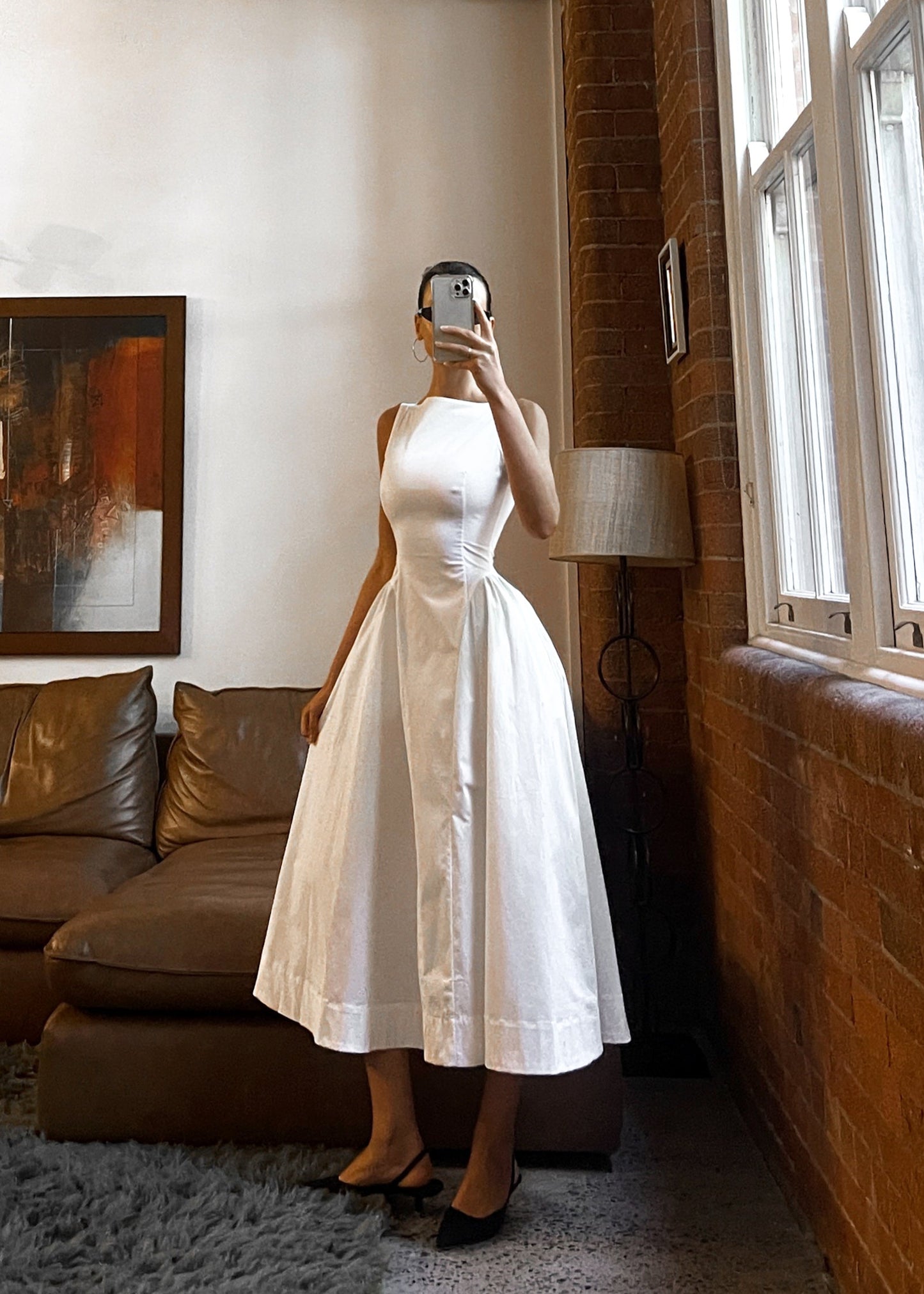 Jacqueline Dress - White