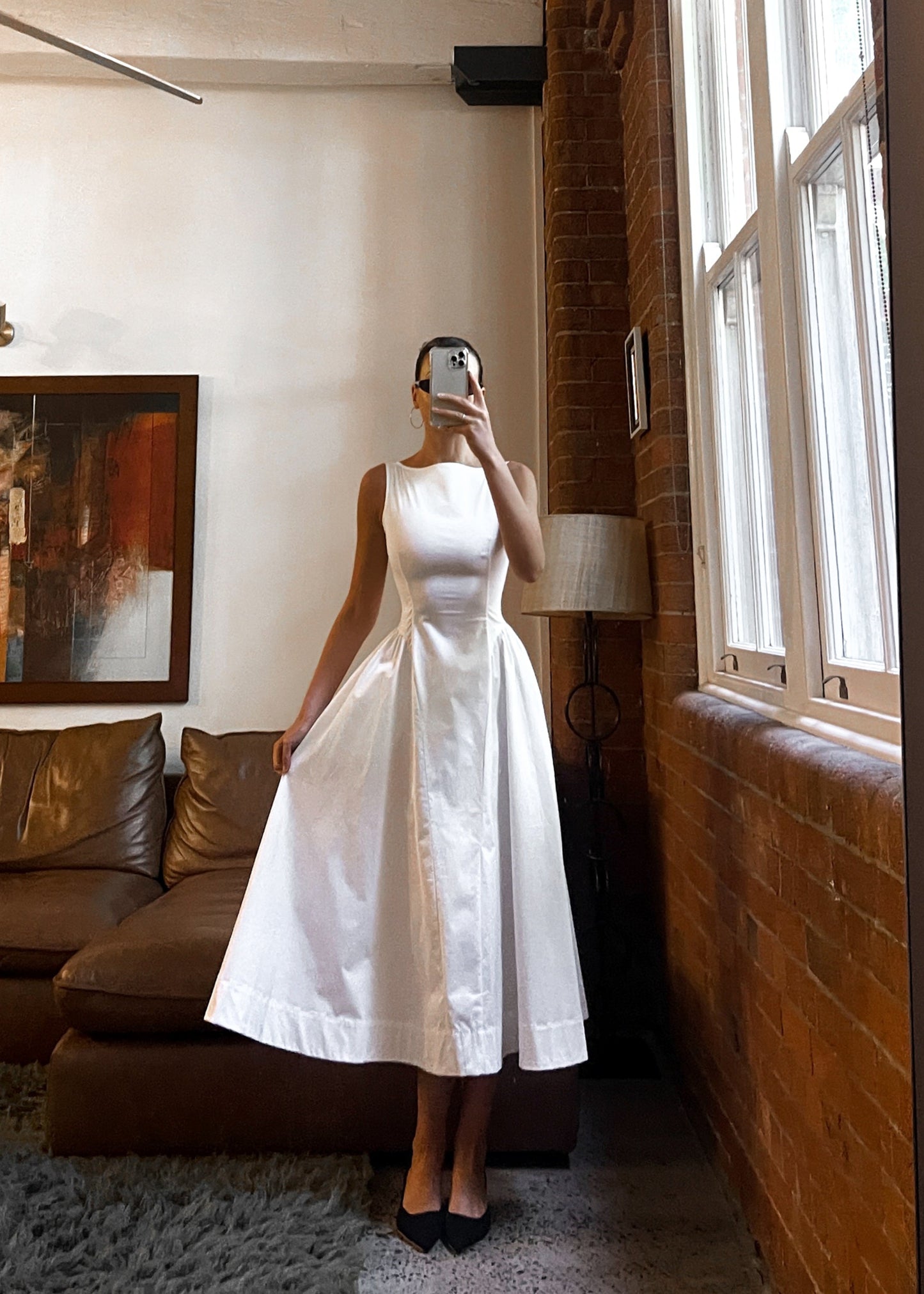 Jacqueline Dress - White
