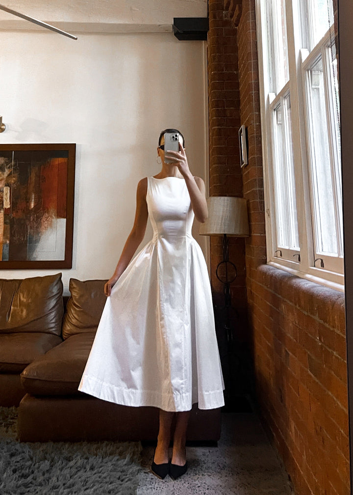 Jacqueline Dress - White