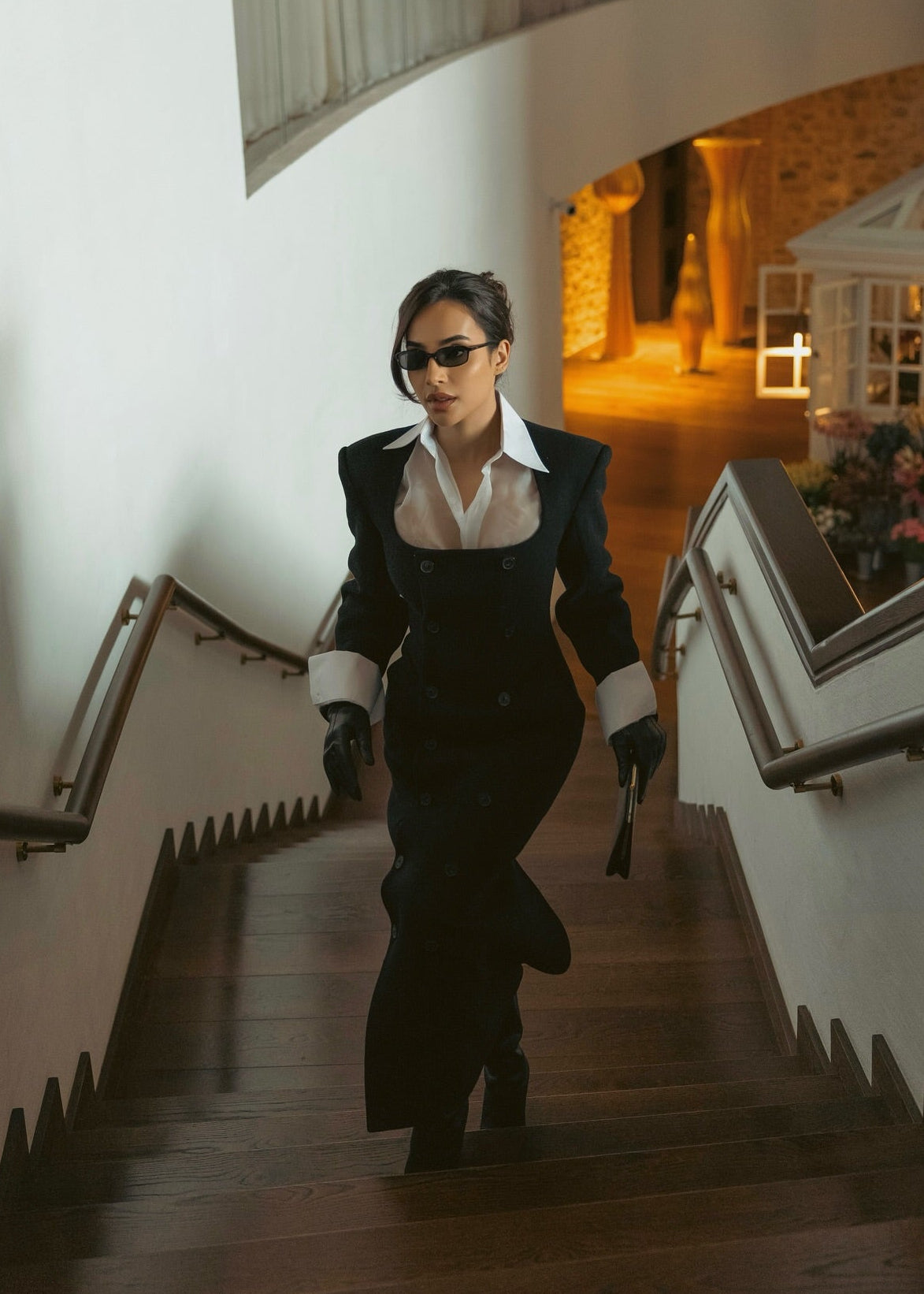 Hathaway Wool Coat - Black