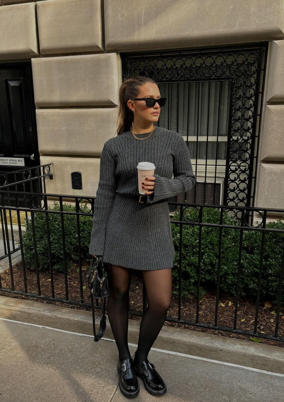 Eloise Dress - Smoke - FINAL SALE