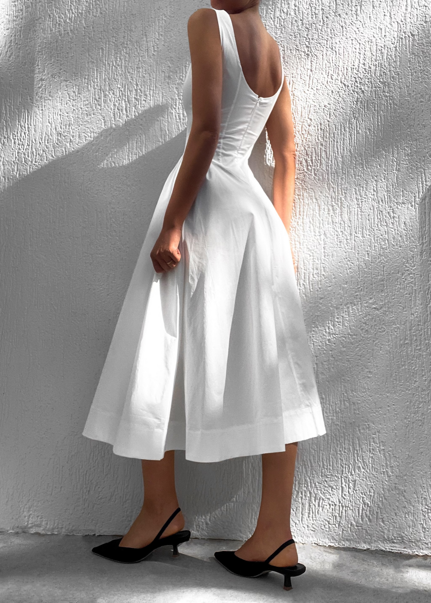Jacqueline Dress - White