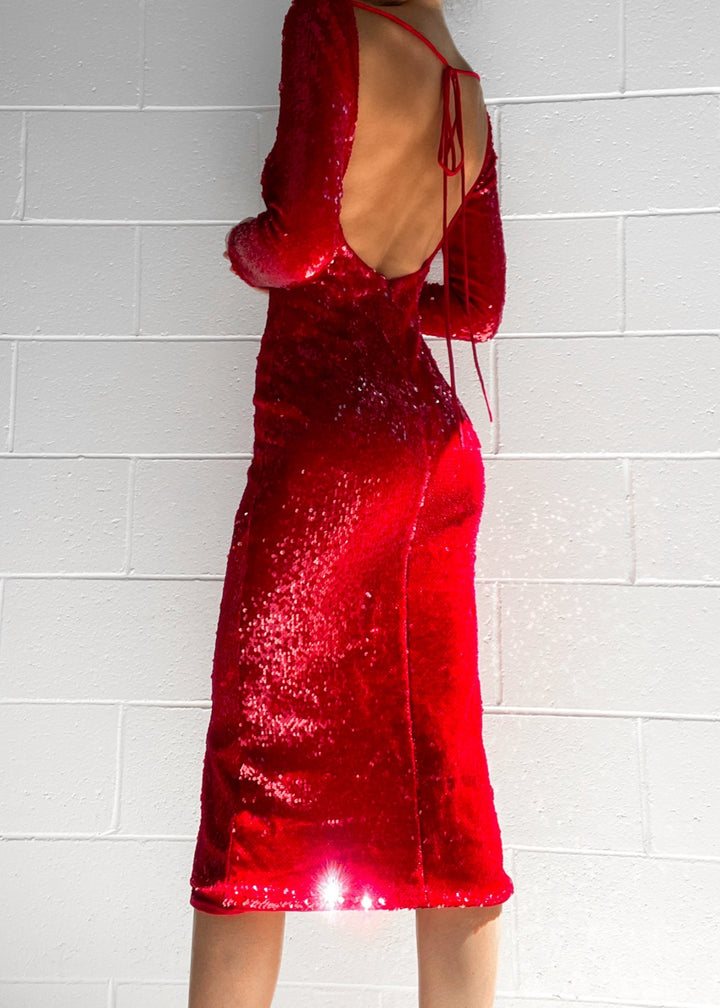Cannes Dress - Ruby - FINAL SALE