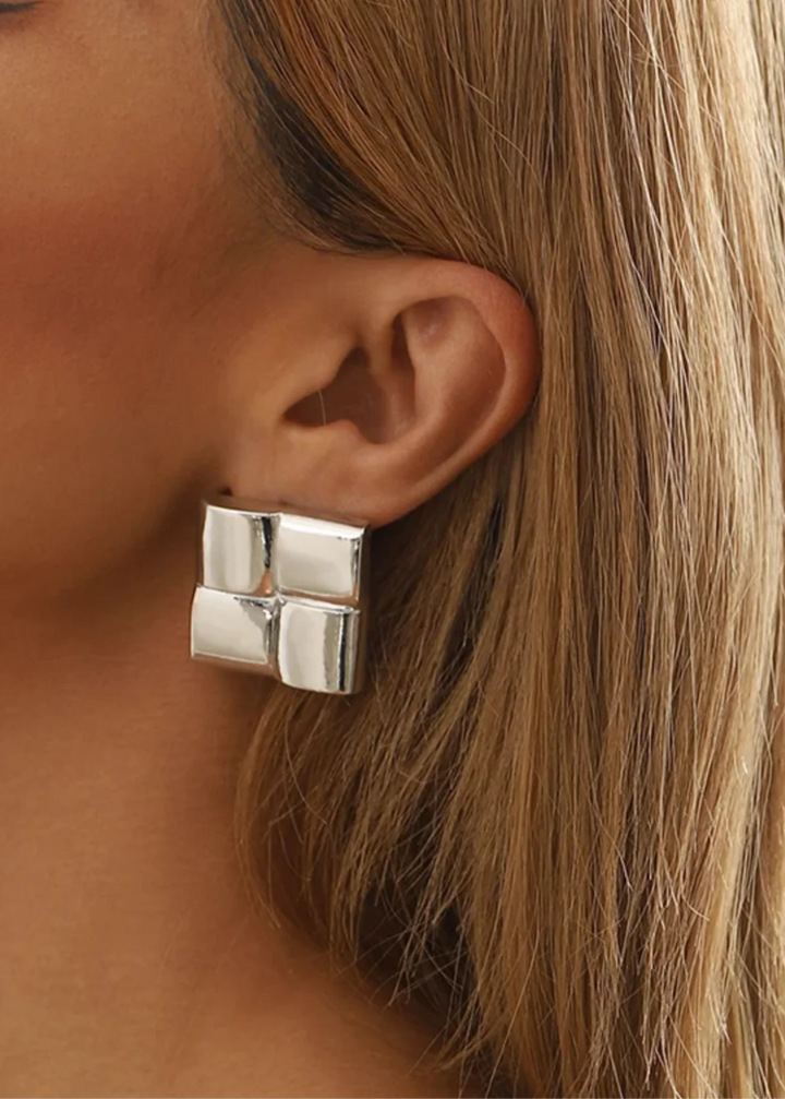 Noelle Earrings - Silver