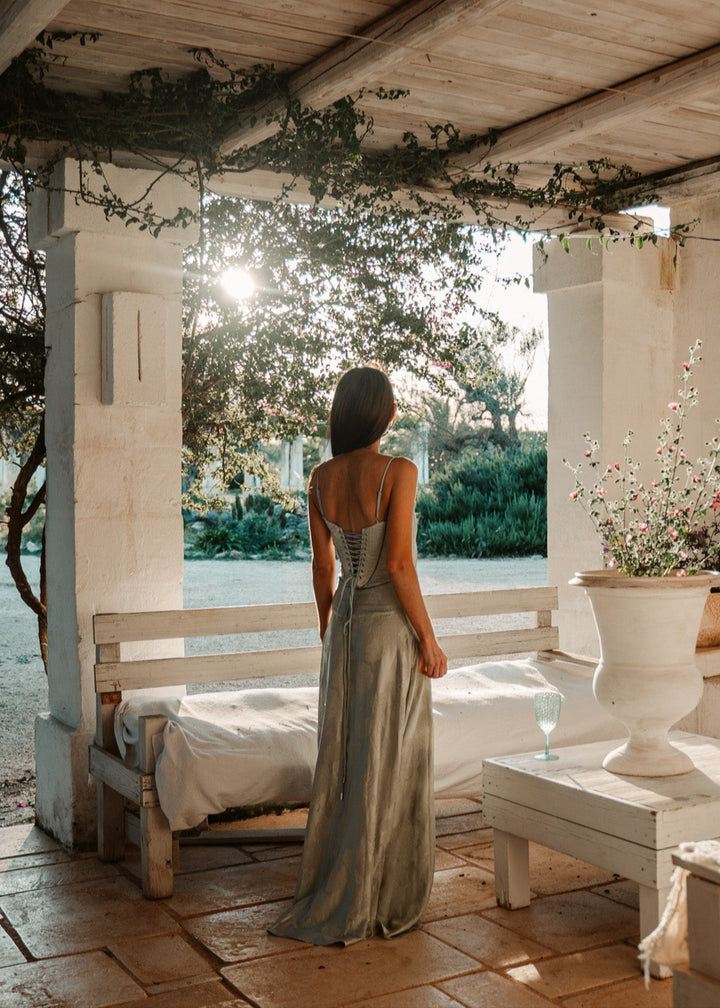 Mallorca Dress - Pistachio