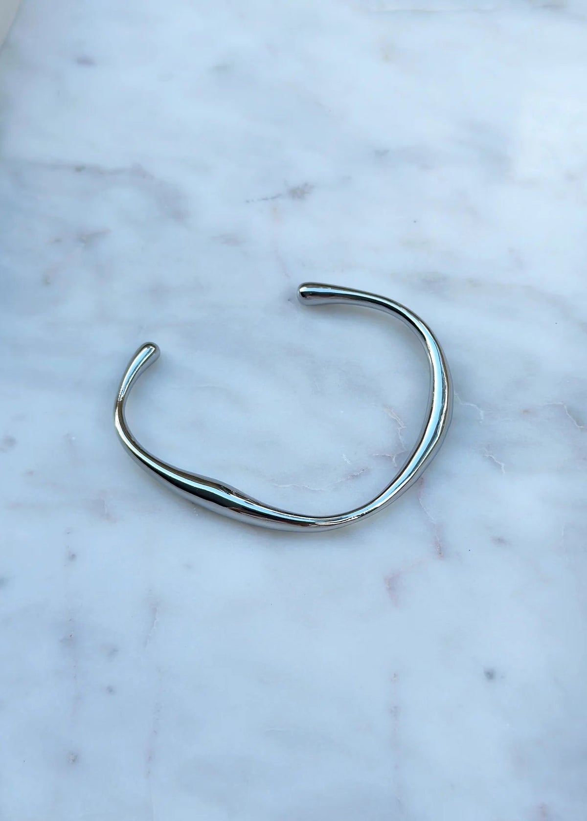 Elise Cuff Bracelet - Silver