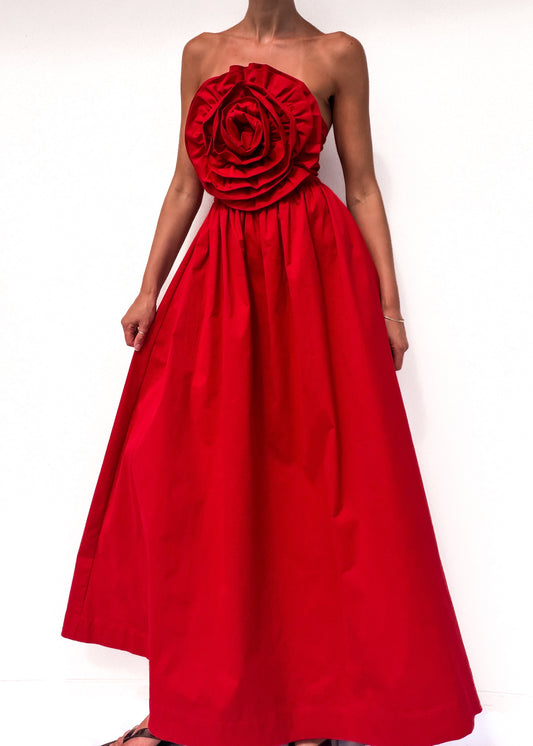 Verona Dress - Red