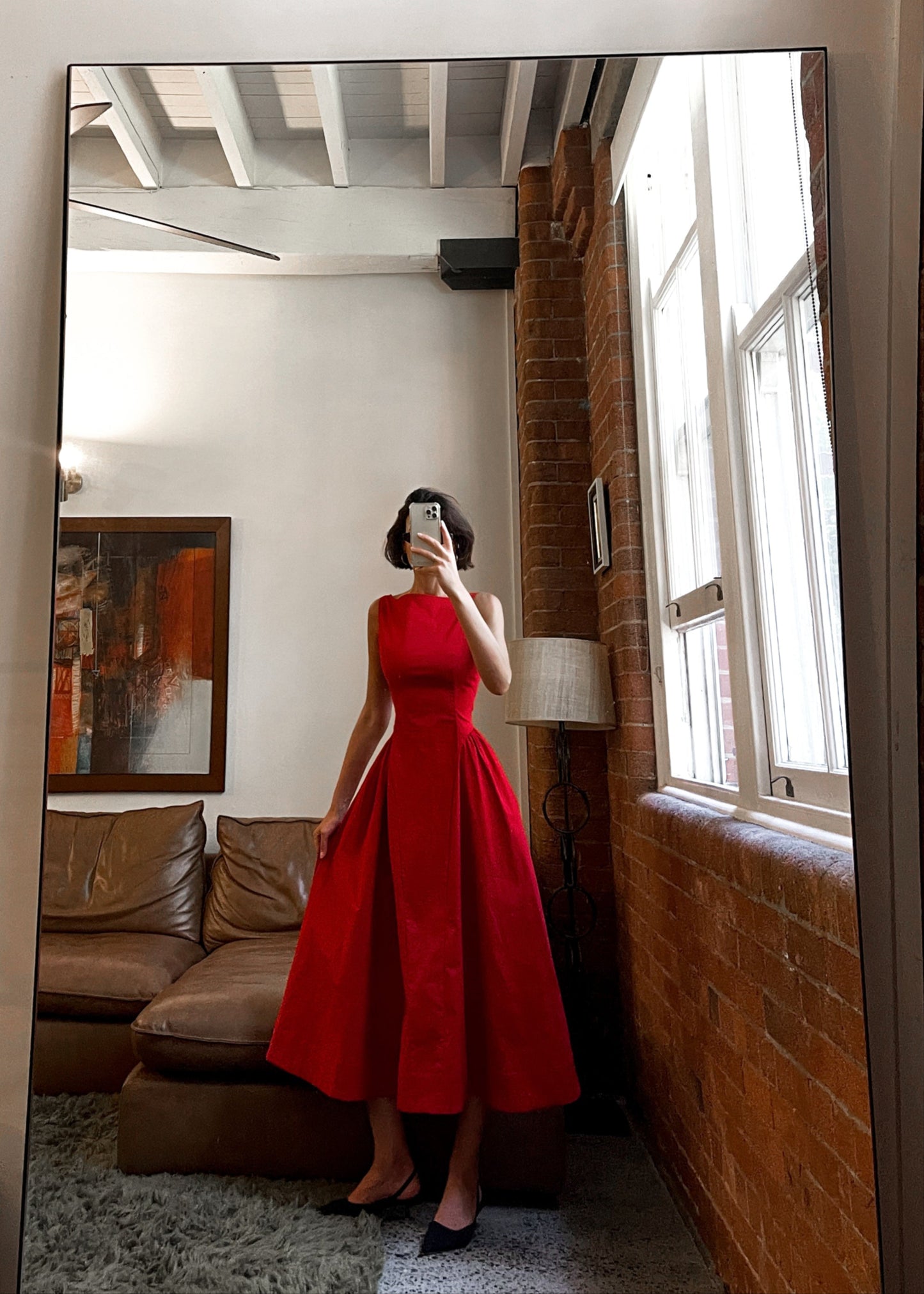 Jacqueline Dress - Red