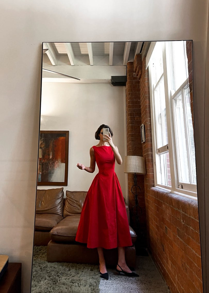 Jacqueline Dress - Red