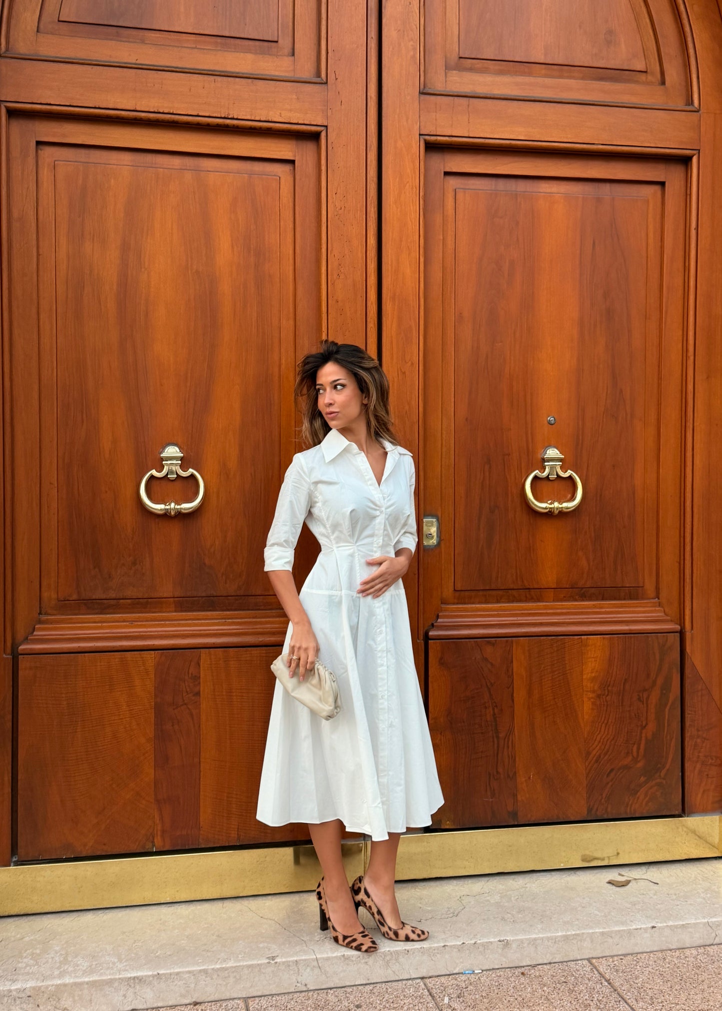Monaco Dress - White