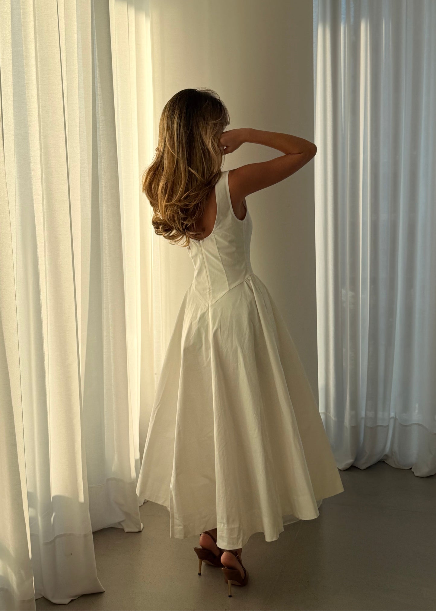 Jacqueline Dress - White