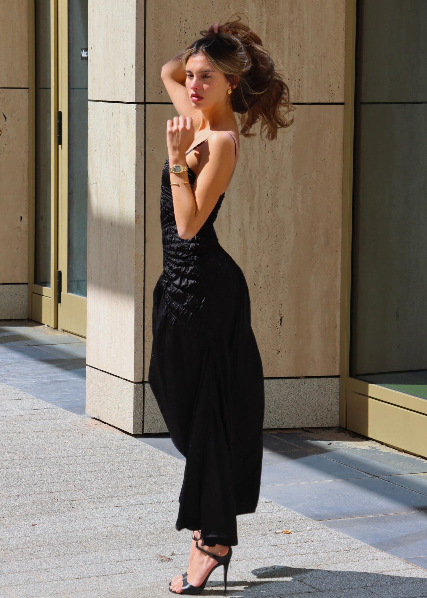 Kalea Dress - Caviar
