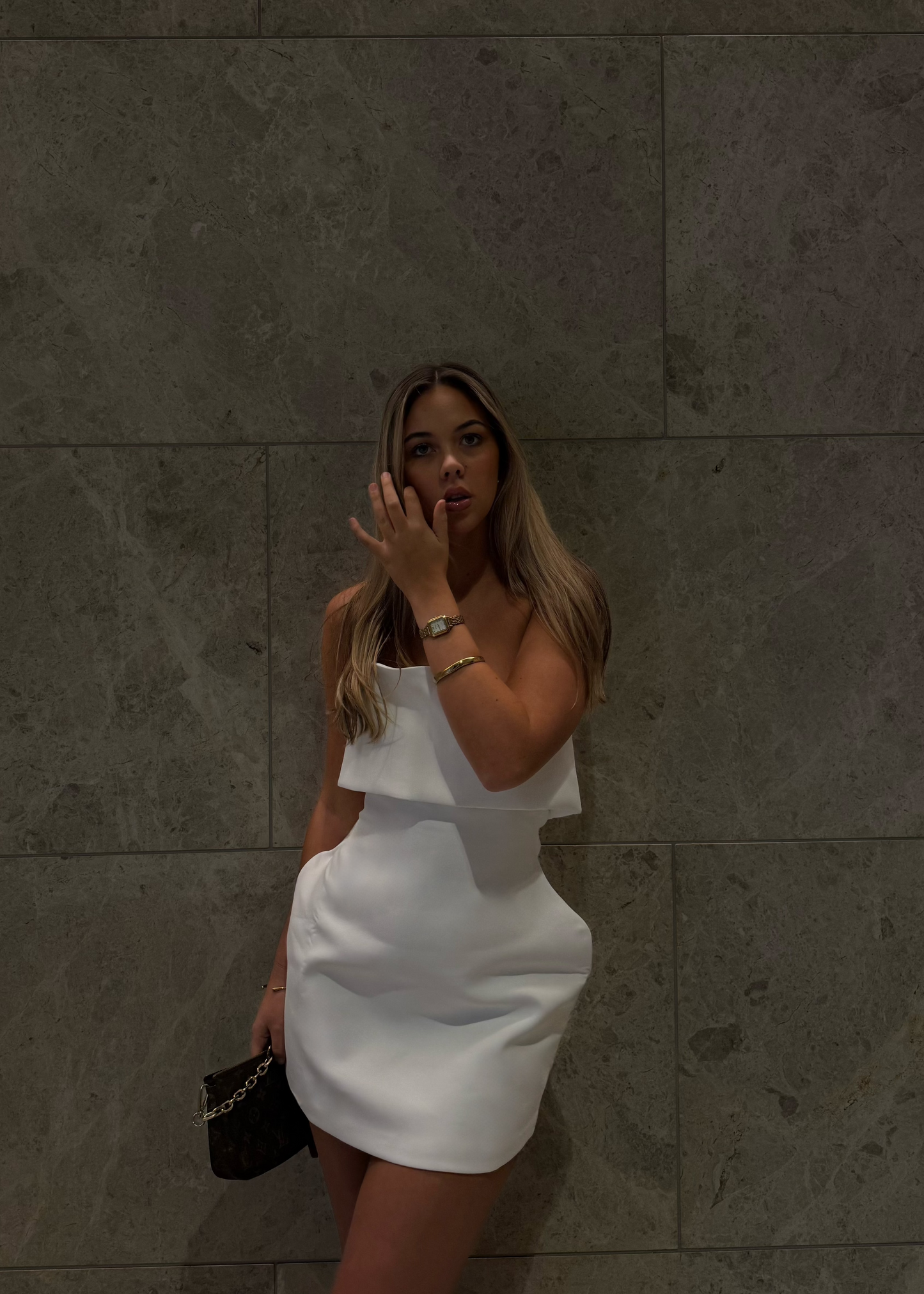 Alexis Dress - White