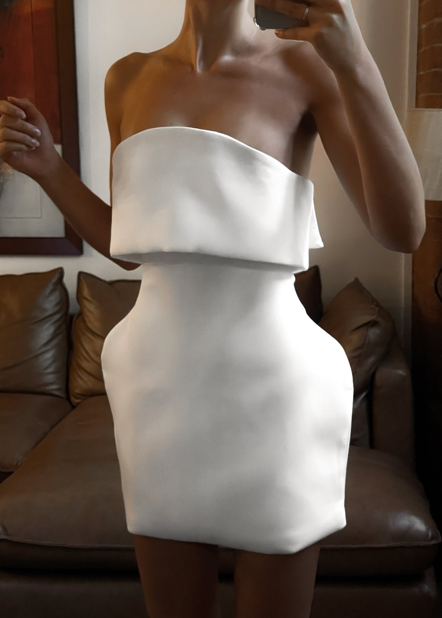 Alexis Dress - White