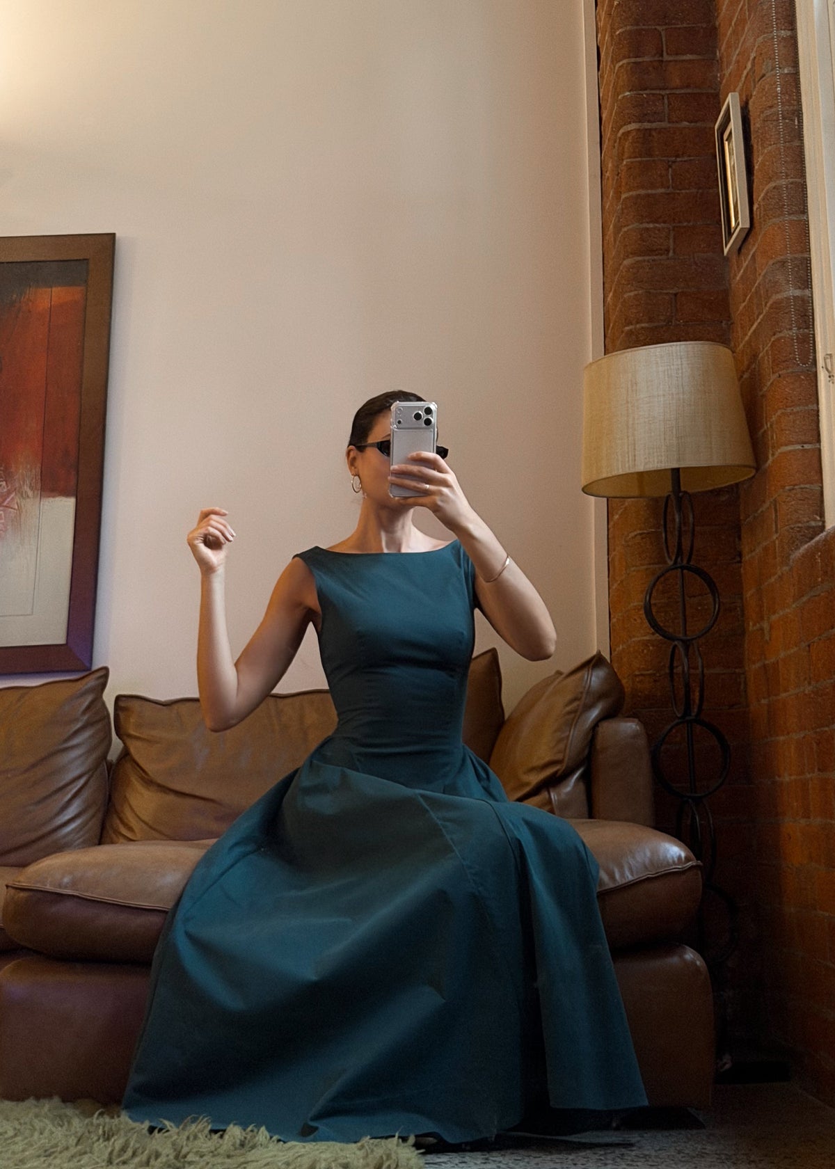 Jacqueline Dress - Emerald