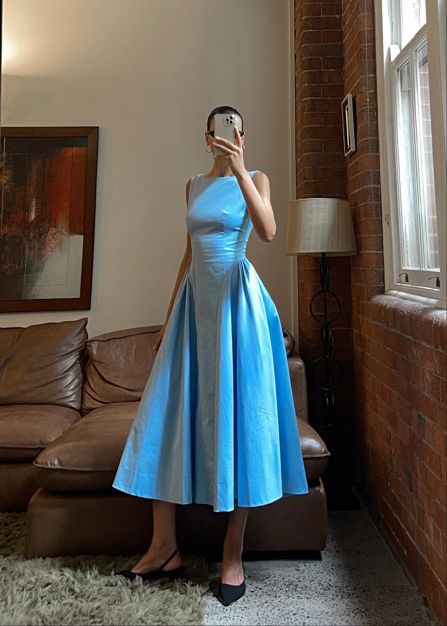 Jacqueline Dress Sky