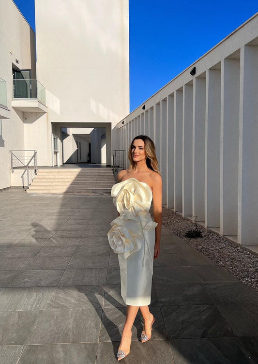 Delevingne Dress - Ivory