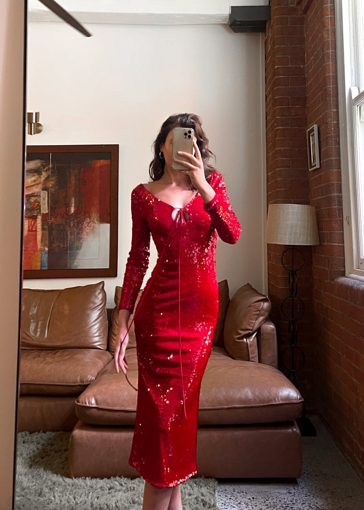 Cannes Dress - Ruby - FINAL SALE