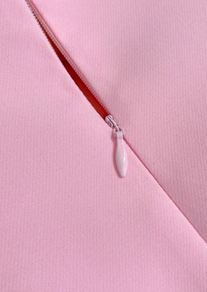 Valencia Dress - Baby Pink