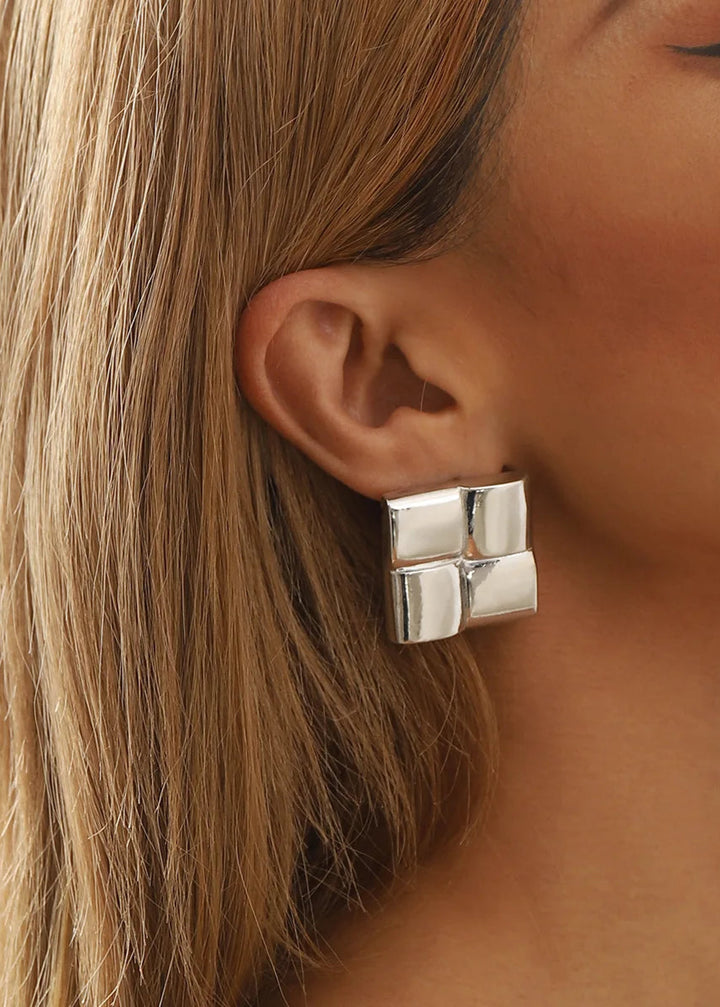 Noelle Earrings - Silver