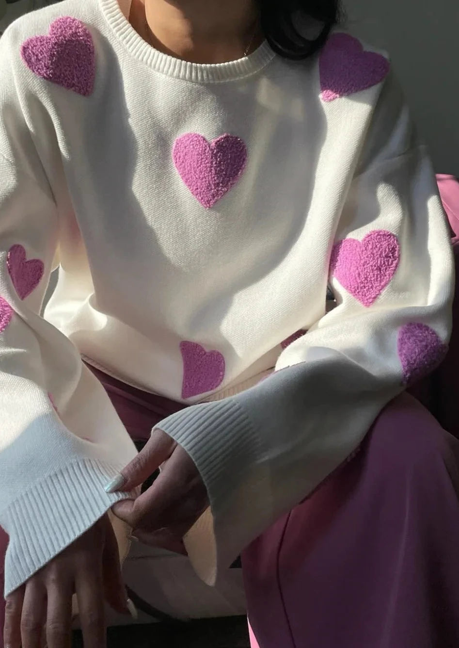 Billie Jumper Purple