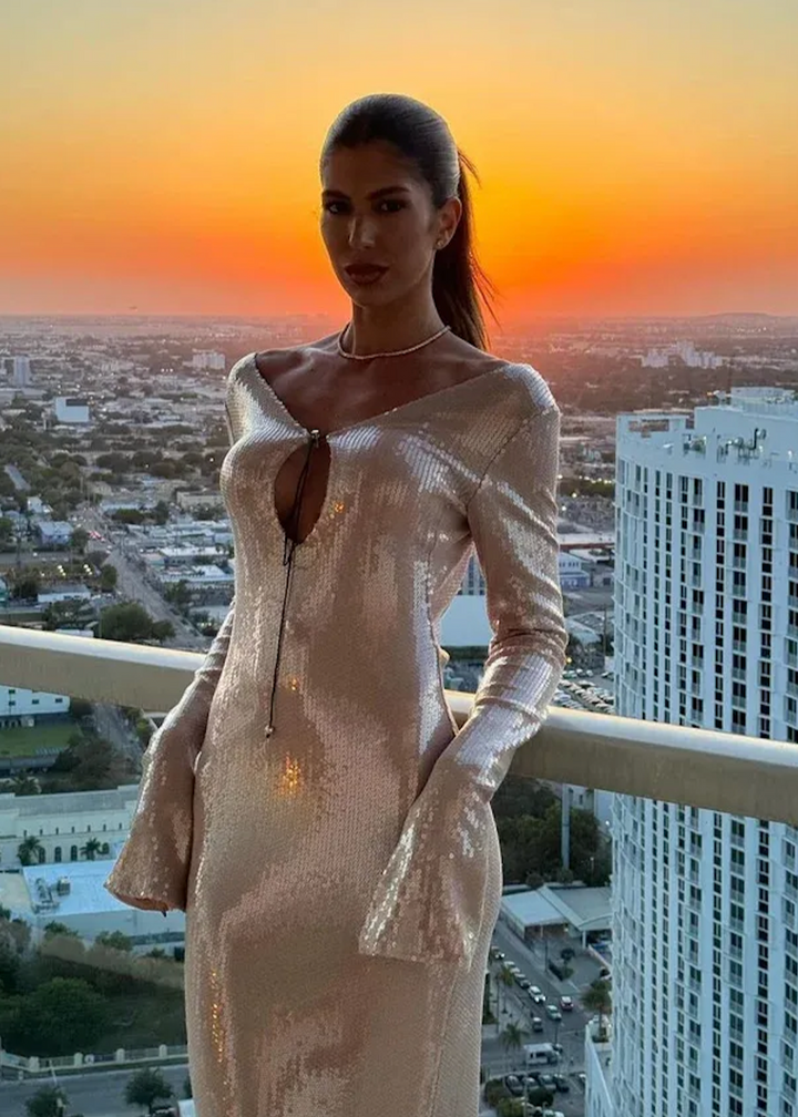 Maya Dress - Beige - FINAL SALE