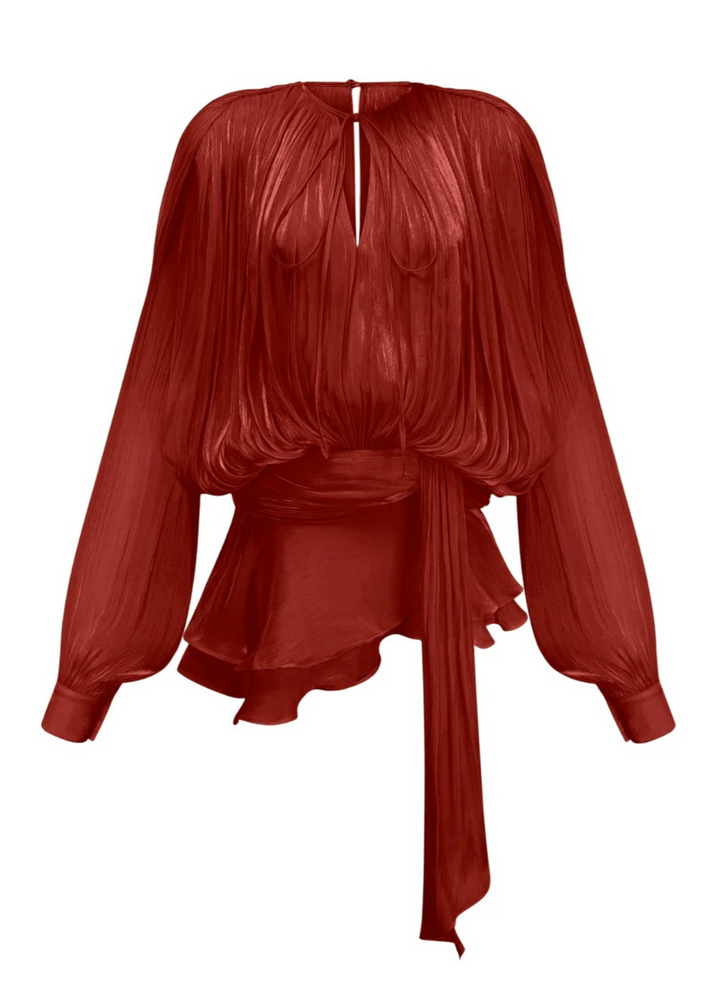 Estelle Dress - Cherry