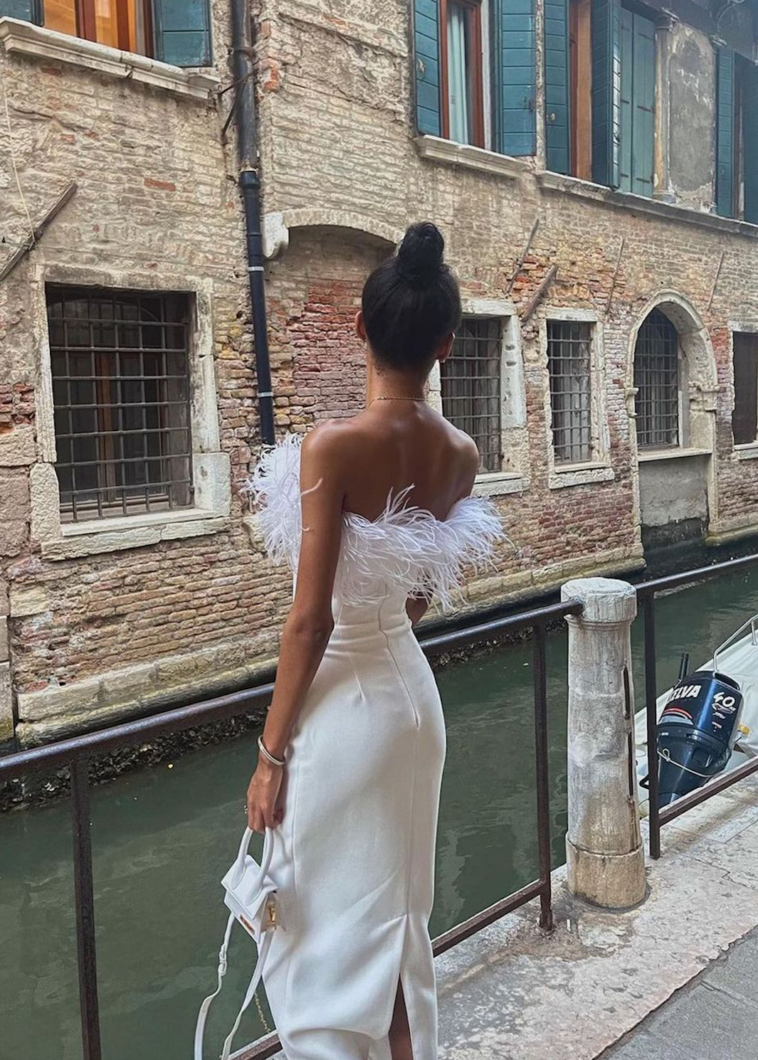 Alessandra Dress - White