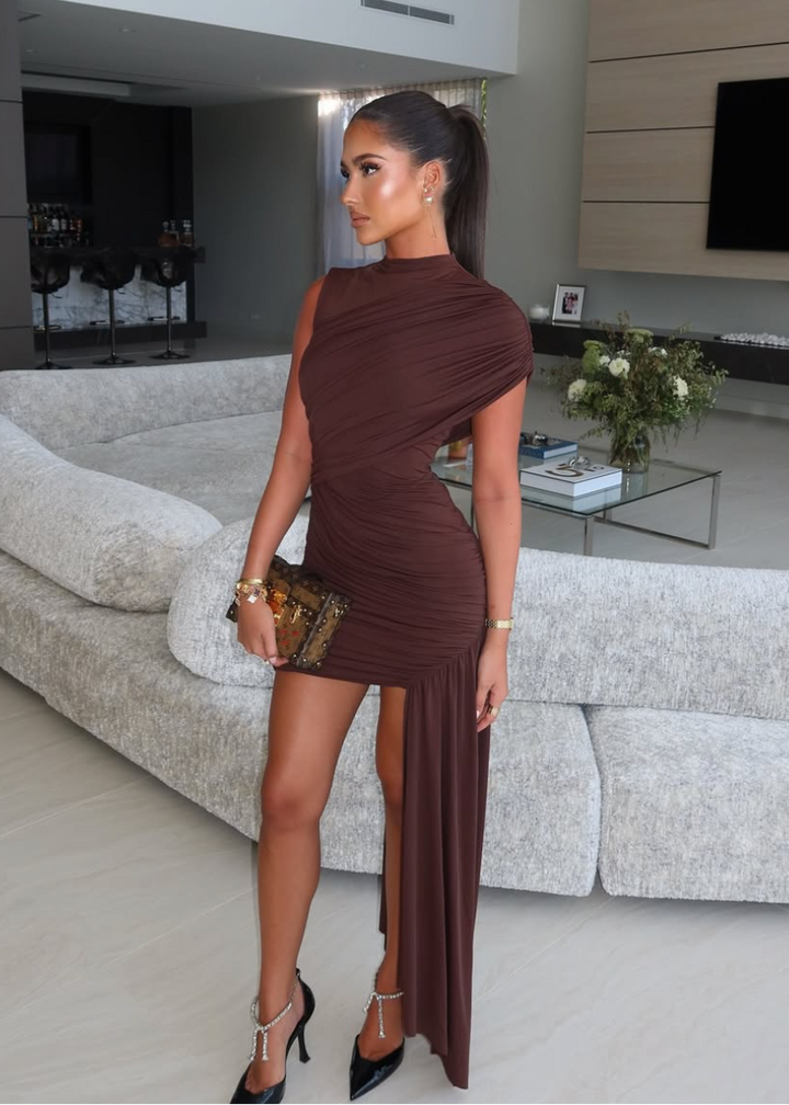 Gia Dress - Espresso