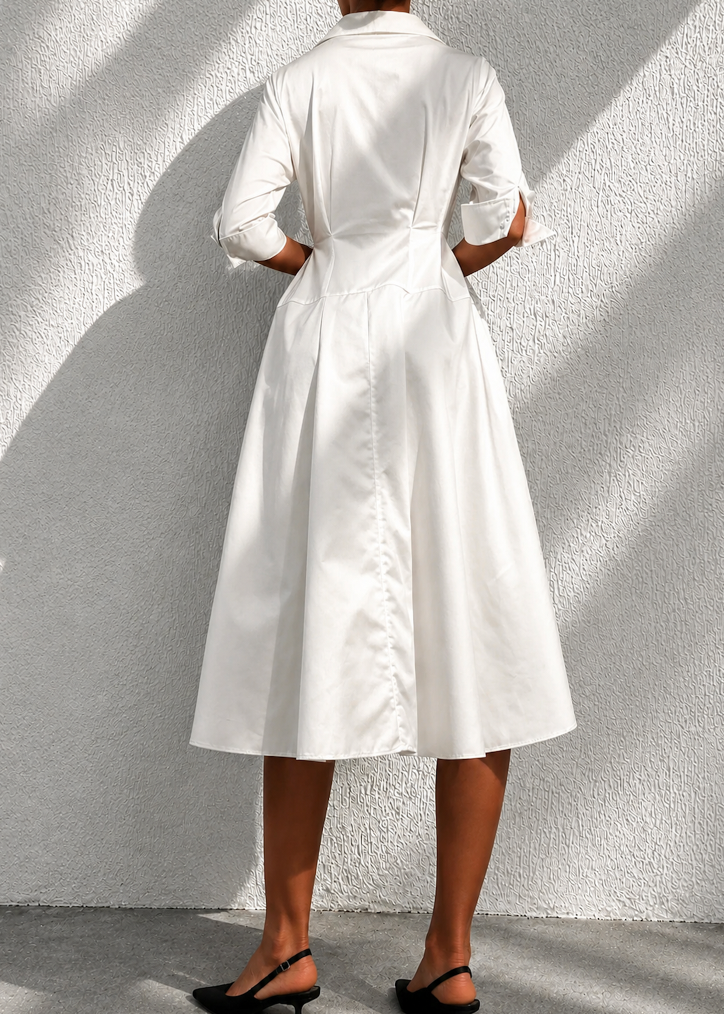 Monaco Dress - White