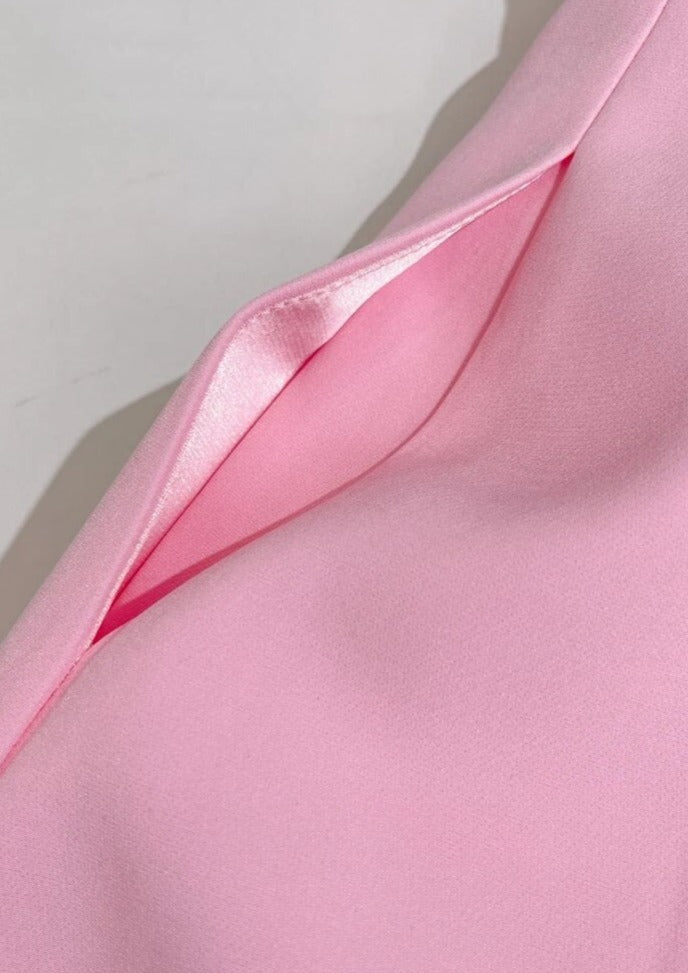 Valencia Dress - Baby Pink
