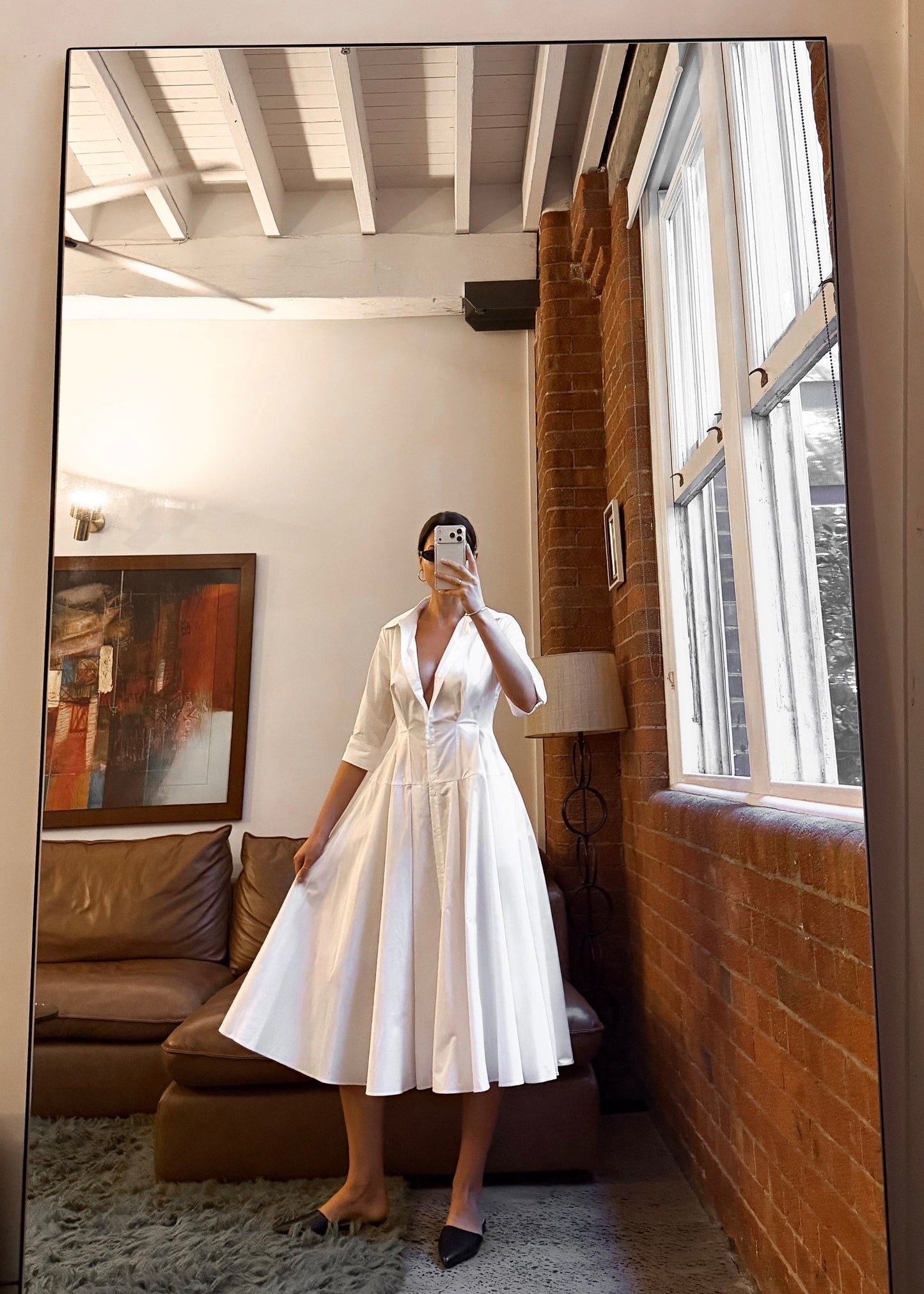 Monaco Dress White - PRE ORDER