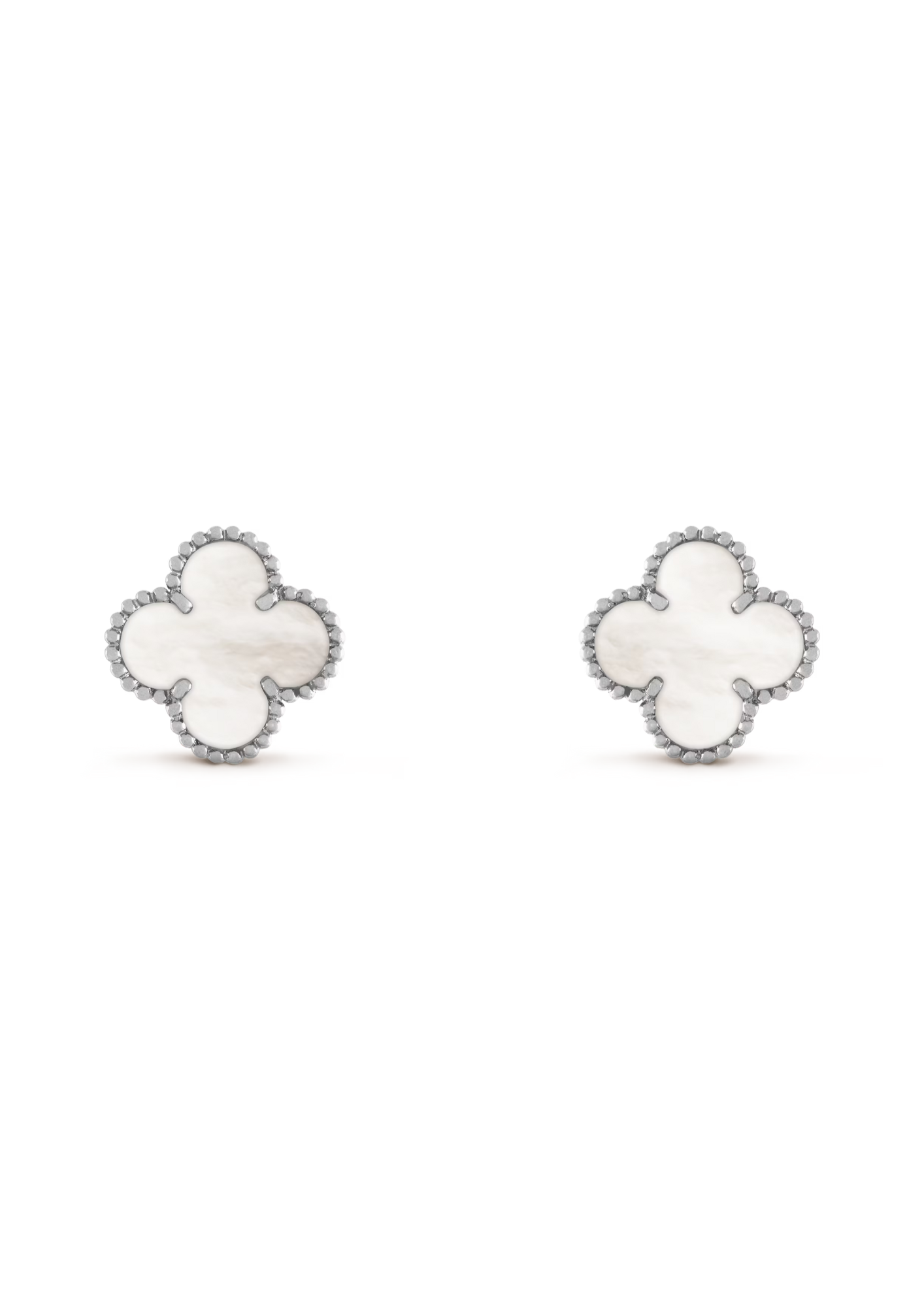 Majorelle Earrings - Oyster