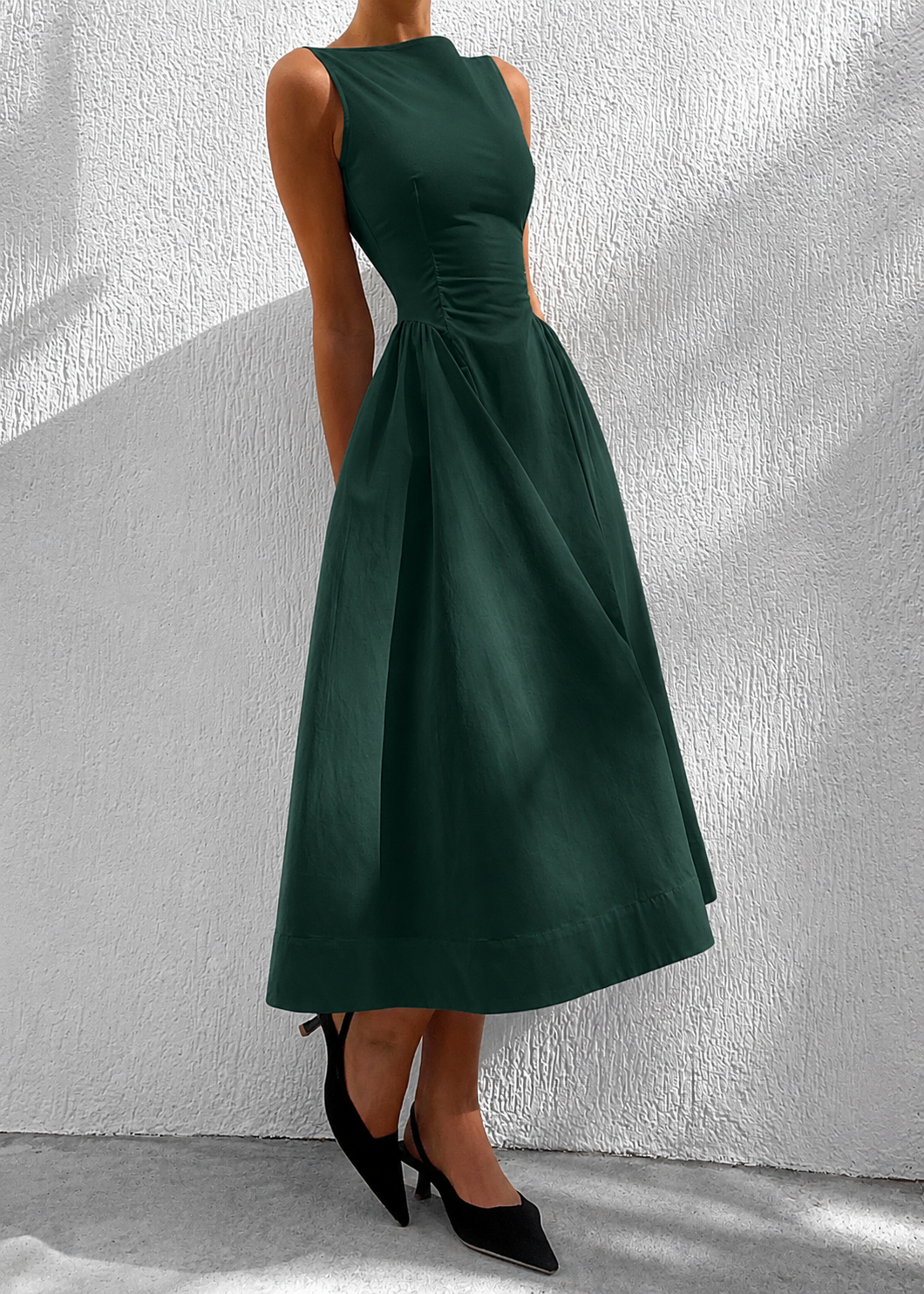 Jacqueline Dress - Emerald