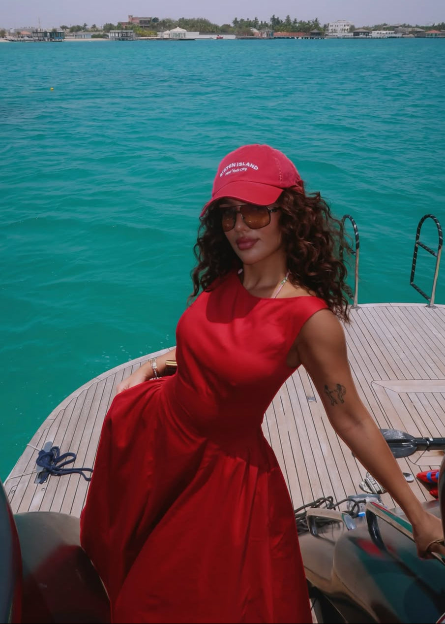 Jacqueline Dress - Red