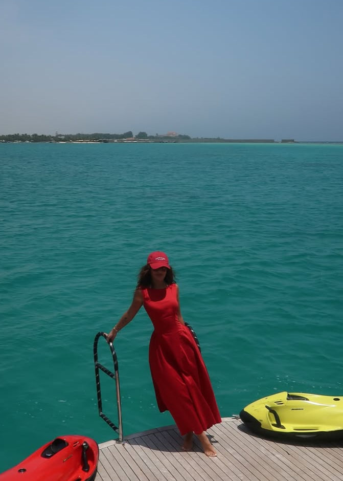 Jacqueline Dress - Red