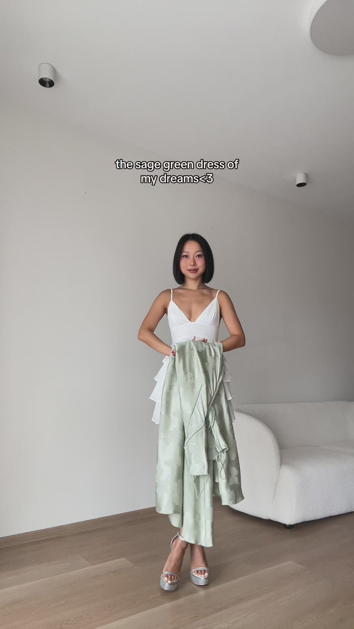 Mallorca Dress - Pistachio