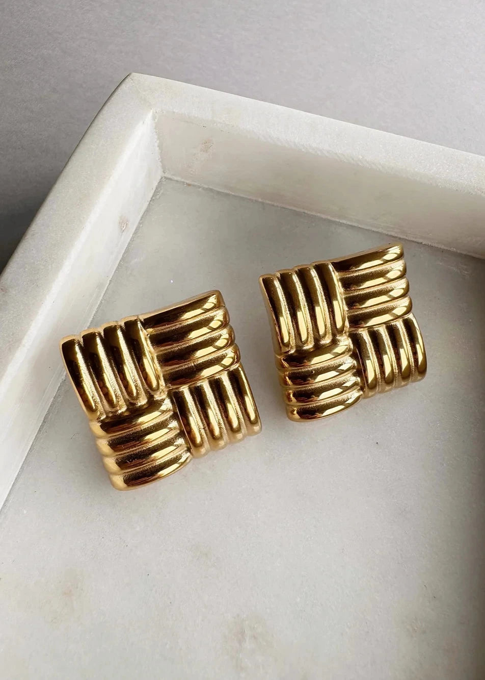 Hailey Earrings - Gold