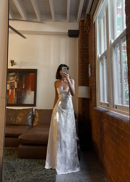 Mallorca Dress - Pearl