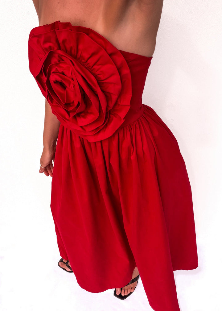 Verona Dress - Red