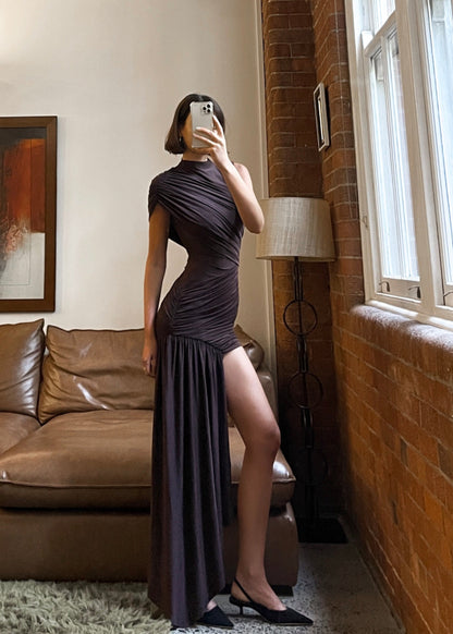 Gia Dress - Espresso