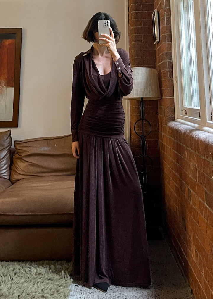 Kendall Dress - Hickory