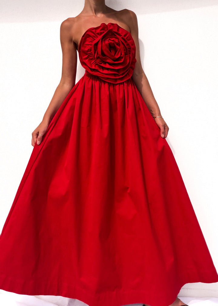 Verona Dress - Red