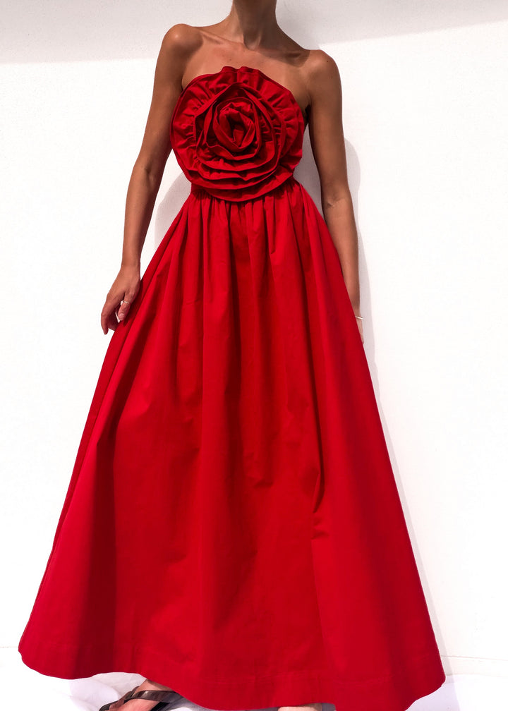 Verona Dress - Red