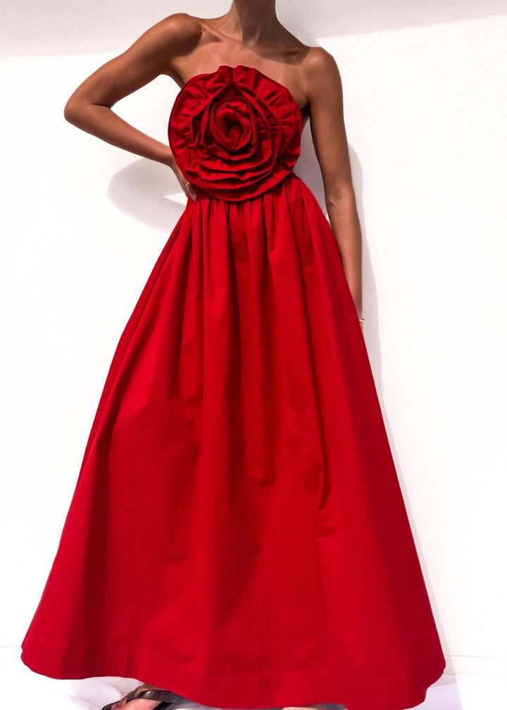 Verona Dress - Red